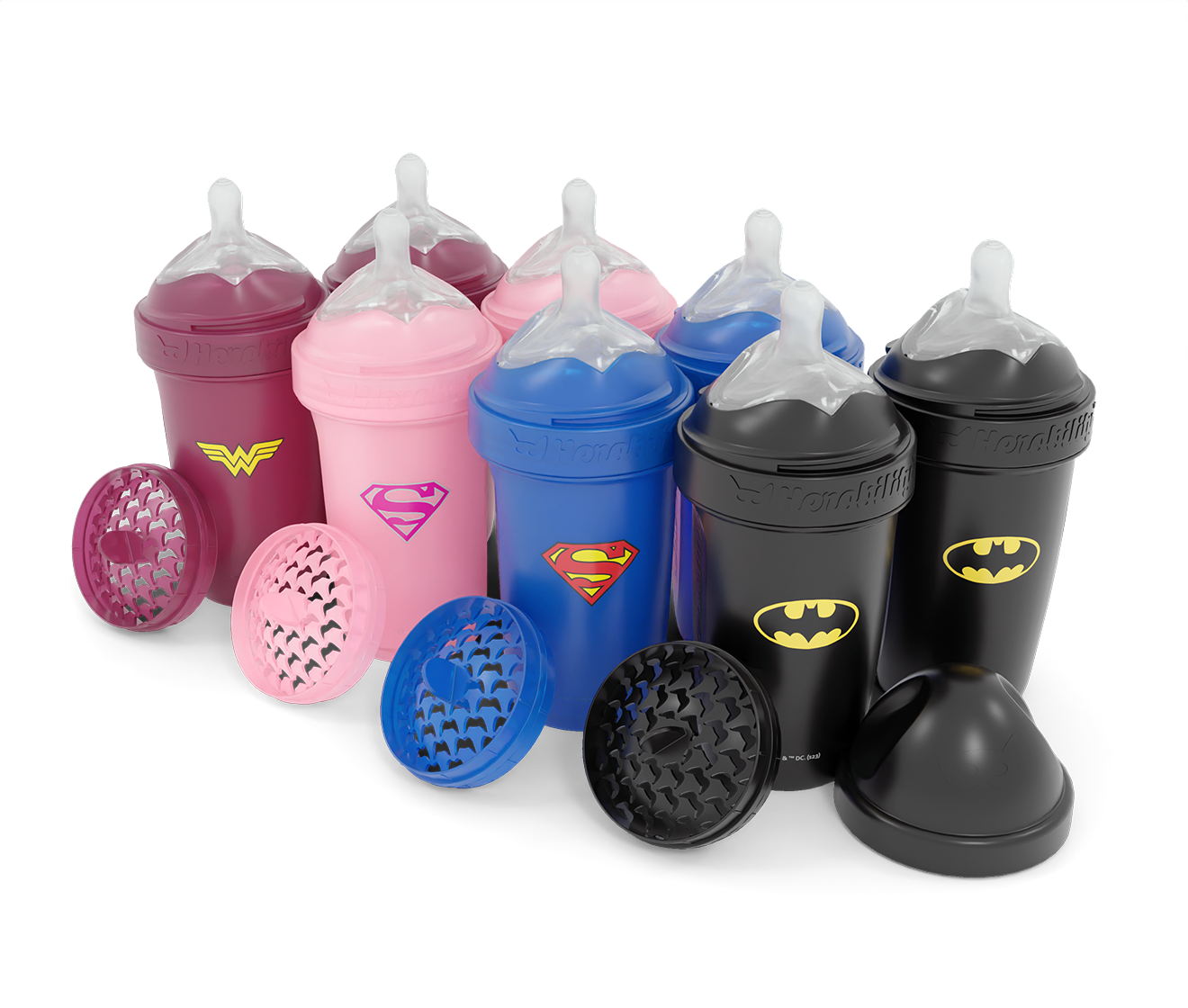 8-pack 240ml/8.5 floz DC Comics Baby Bottles with 60% discount