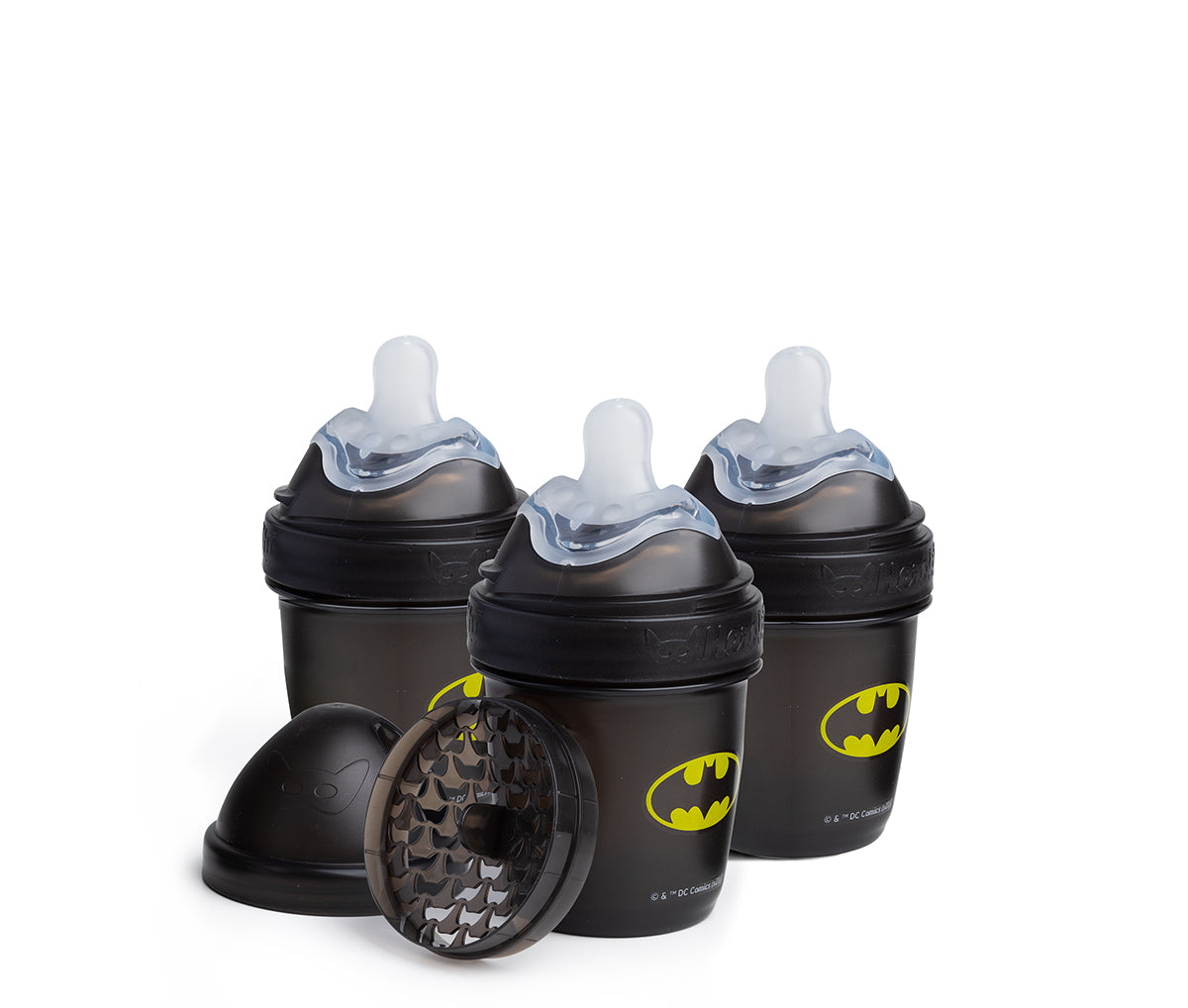 3-pack Baby Bottles 140 ml - Batman