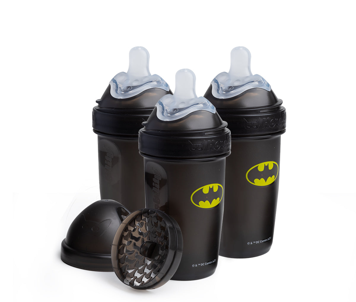 3-pack Baby Bottles 240 ml - Batman