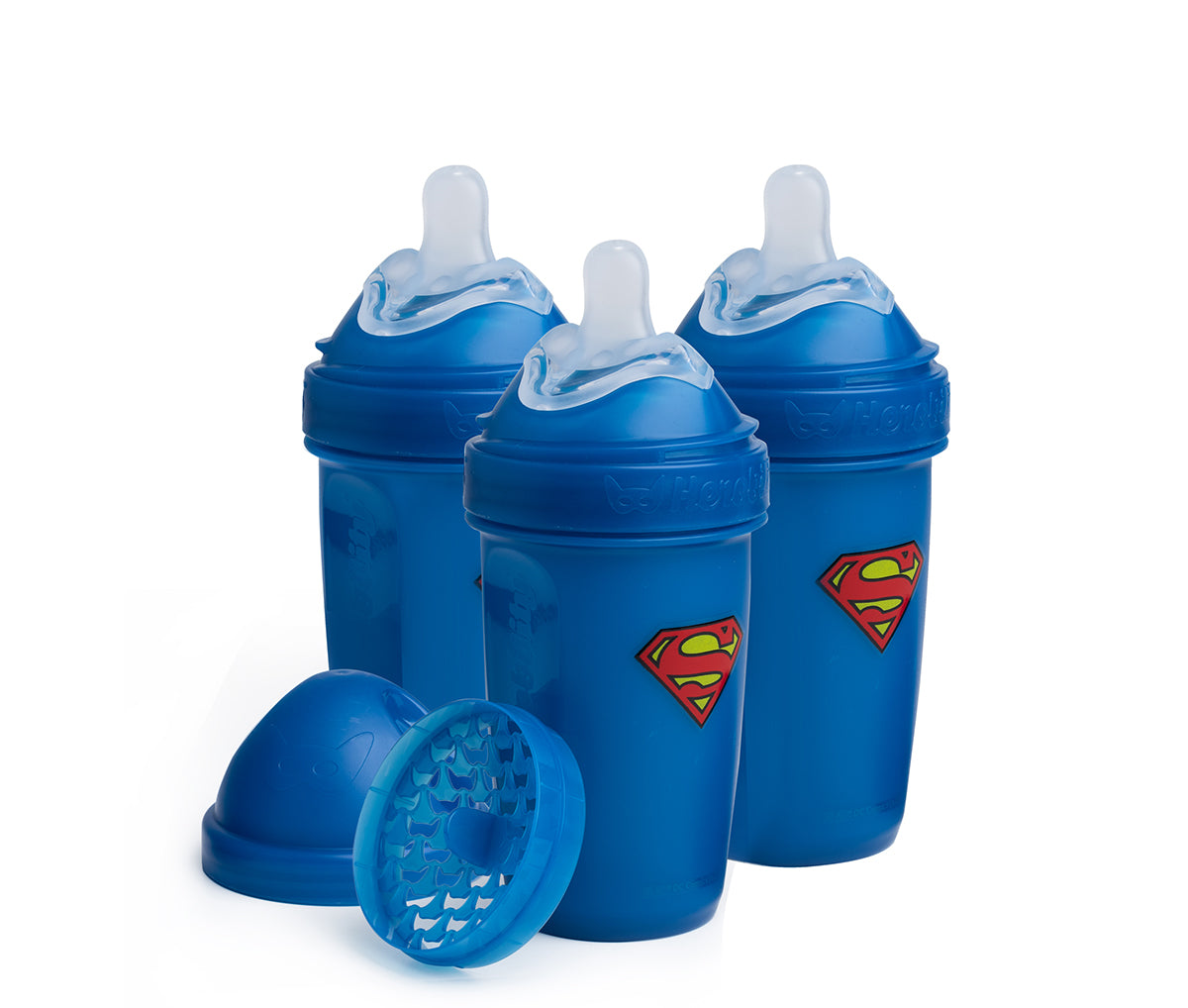 3-pack Baby Bottles 240 ml - Superman